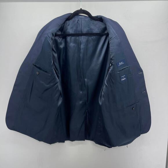 Ralph Ralph Lauren Sport Coat Mens 44S Navy Blue 100% Wool Blazer Jacket - Picture 8 of 12